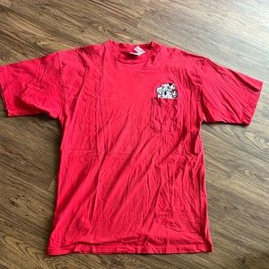 Vintage Disney shirt, 101 Dalmatians, red, L/XL